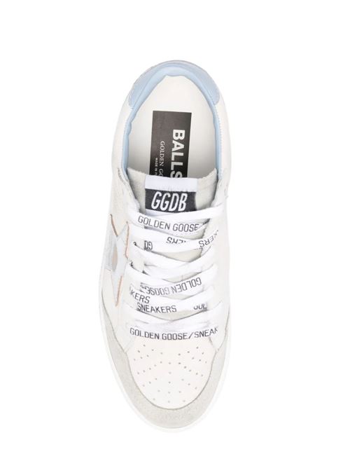 Sneaker in pelle di vitello bianca, azzurra Golden Goose | GWF00117F00542611233